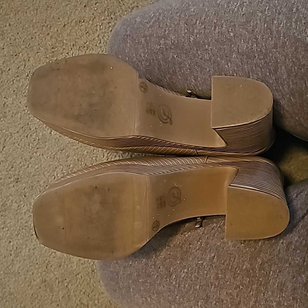 Chinese Laundry Women's Taupe Ankle Boots - Picture 5 of 5